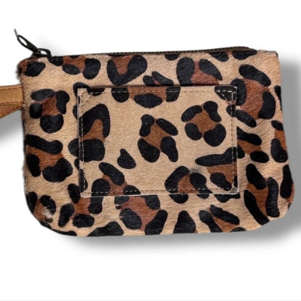 CREWCUTS Leopard Print Calf’s Hair WristletI’m NWT